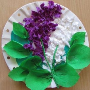 Аппликации из цветной бумаги296