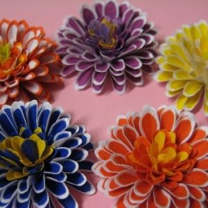 Аппликации из цветной бумаги309